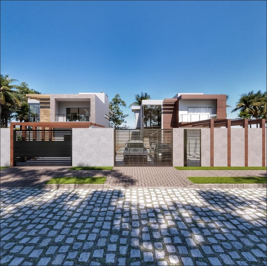 Casa de alto padrão com 4 suítes e piscina privativa em Arraial d’Ajuda